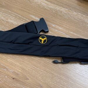 Fitness Belt for Women & Men Running Belt (Black, One Size fits Most)